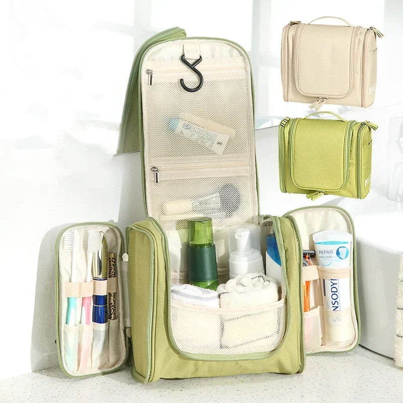 Waterproof Hanging Toiletry Bag & Cosmetic Organiser