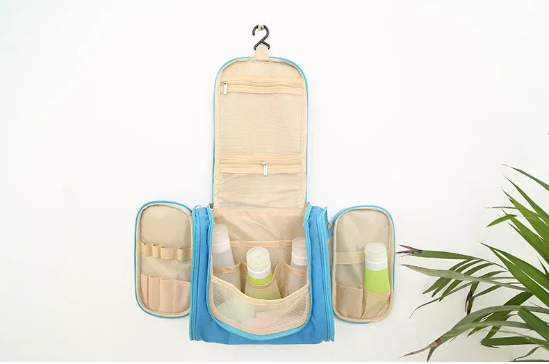 Waterproof Hanging Toiletry Bag & Cosmetic Organiser