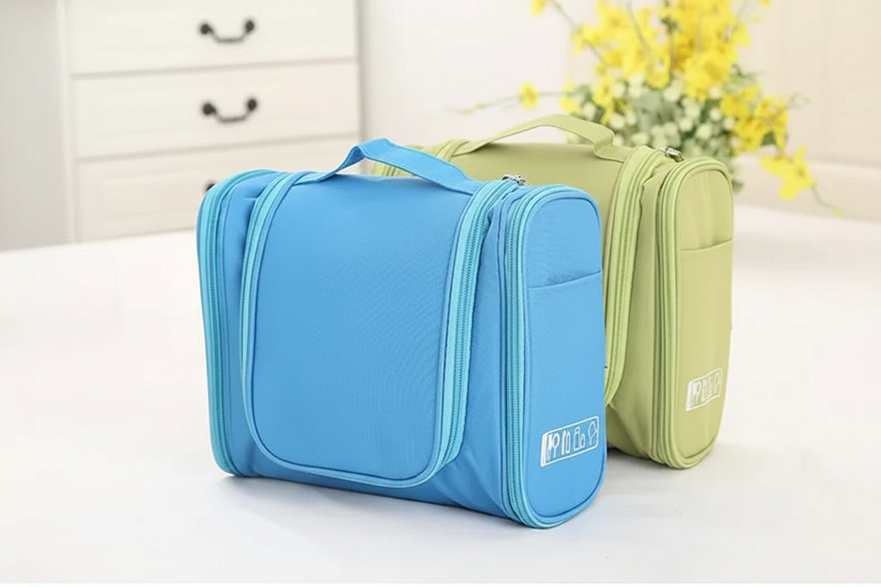 Waterproof Hanging Toiletry Bag & Cosmetic Organiser