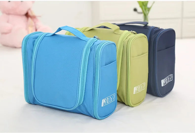 Waterproof Hanging Toiletry Bag & Cosmetic Organiser