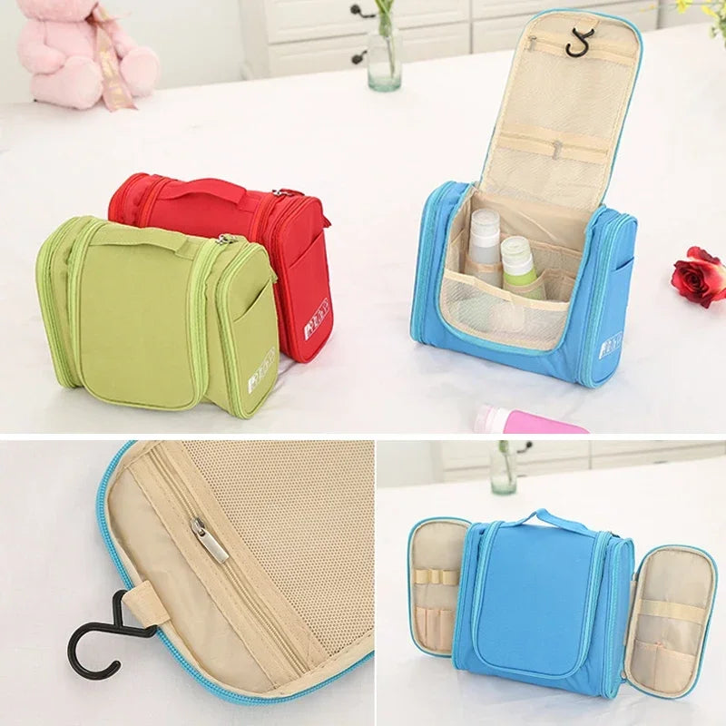 Waterproof Hanging Toiletry Bag & Cosmetic Organiser