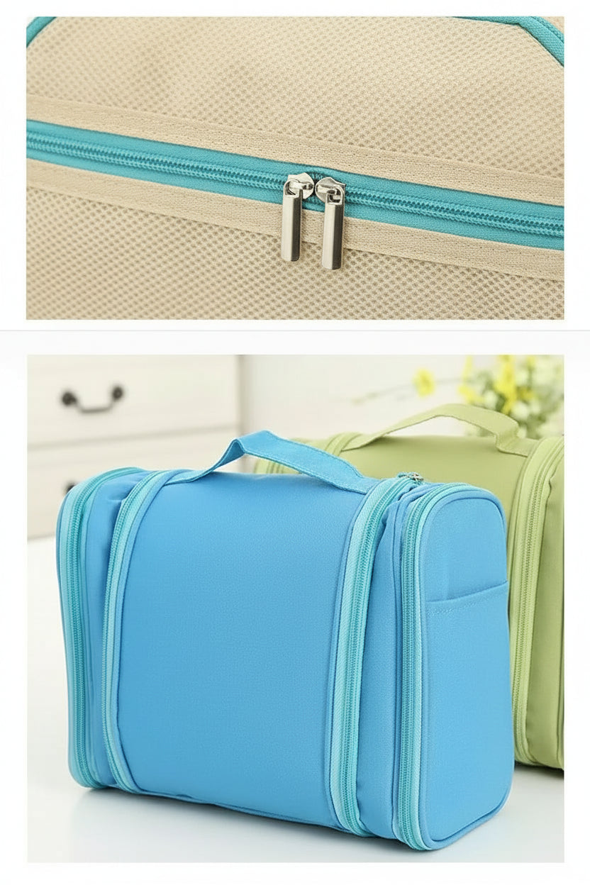 Waterproof Hanging Toiletry Bag & Cosmetic Organiser