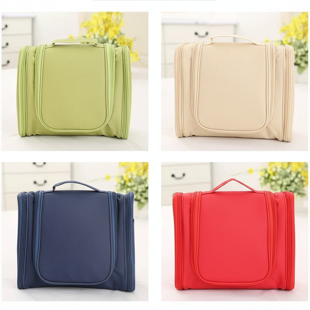 Waterproof Hanging Toiletry Bag & Cosmetic Organiser