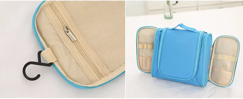 Waterproof Hanging Toiletry Bag & Cosmetic Organiser