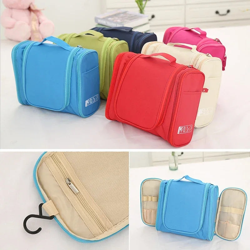Waterproof Hanging Toiletry Bag & Cosmetic Organiser