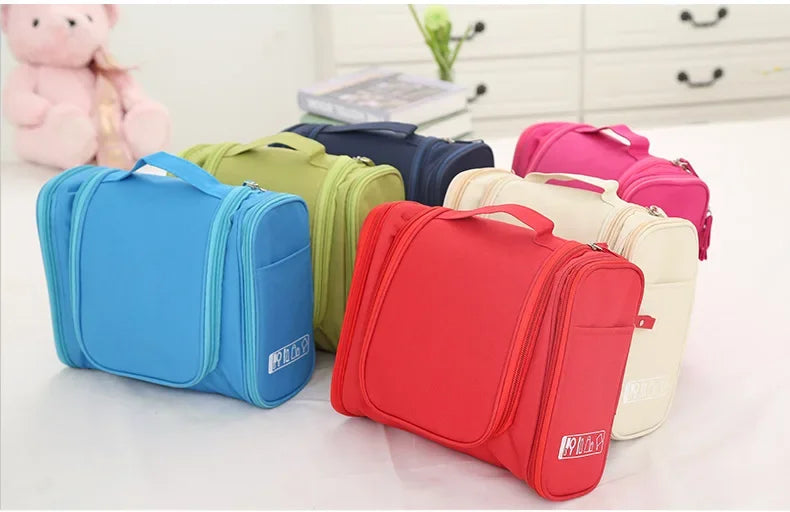 Waterproof Hanging Toiletry Bag & Cosmetic Organiser