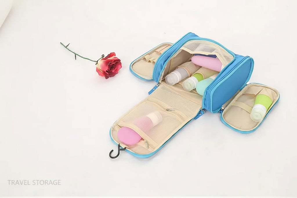 Waterproof Hanging Toiletry Bag & Cosmetic Organiser