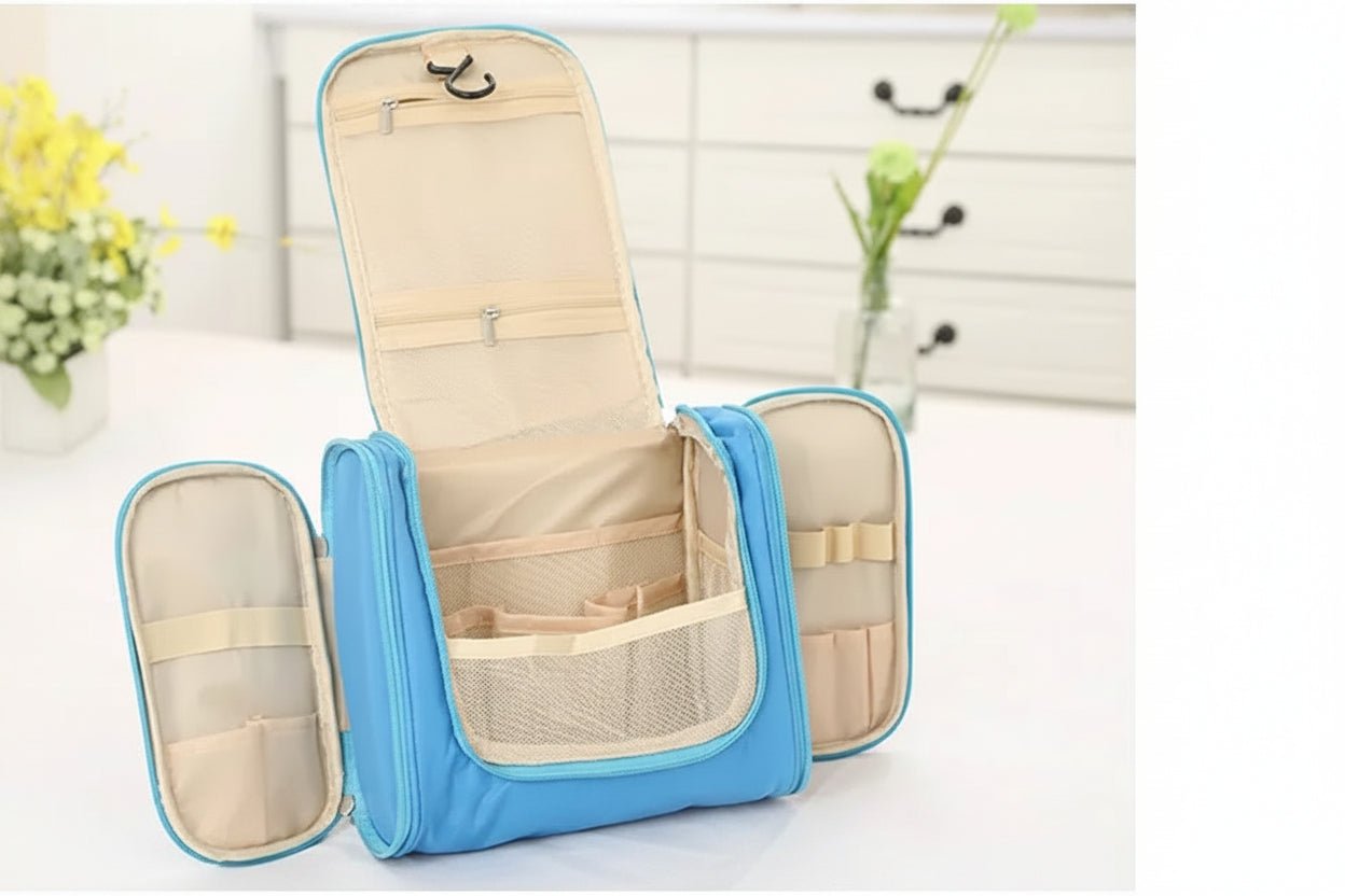 Waterproof Hanging Toiletry Bag & Organiser - Essentials For Use